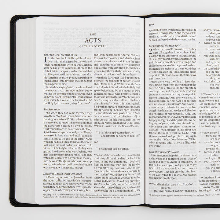 ESV Value Thinline Bible - TruTone - Black
