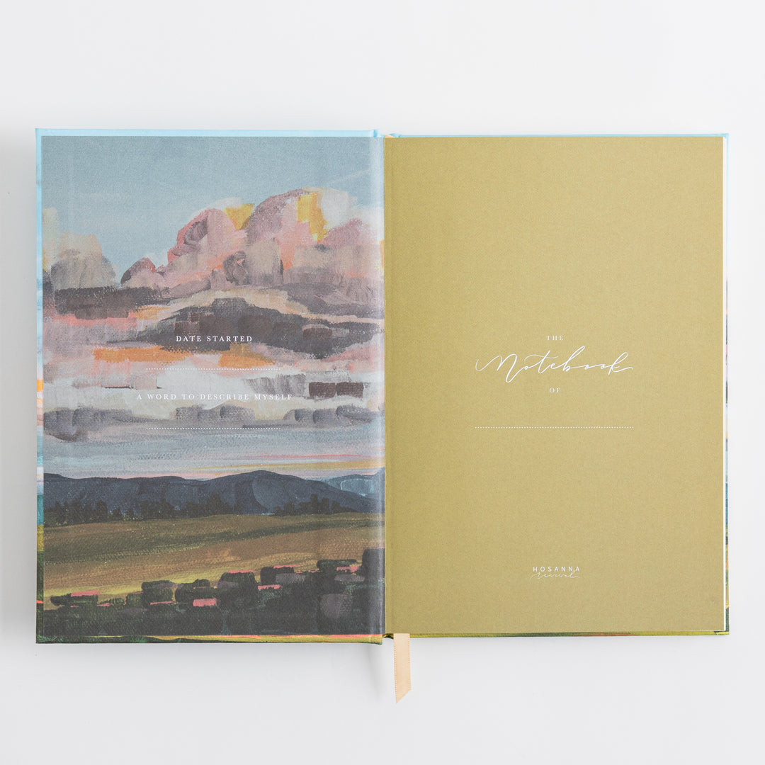Hosanna Revival Notebook - Santa Lucia Theme - Lined