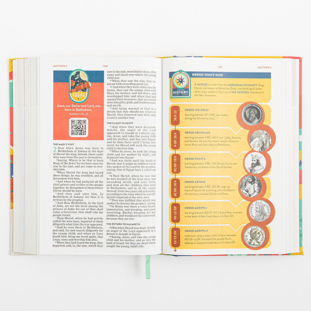 KJV Explorer Bible for Kids - Hardcover