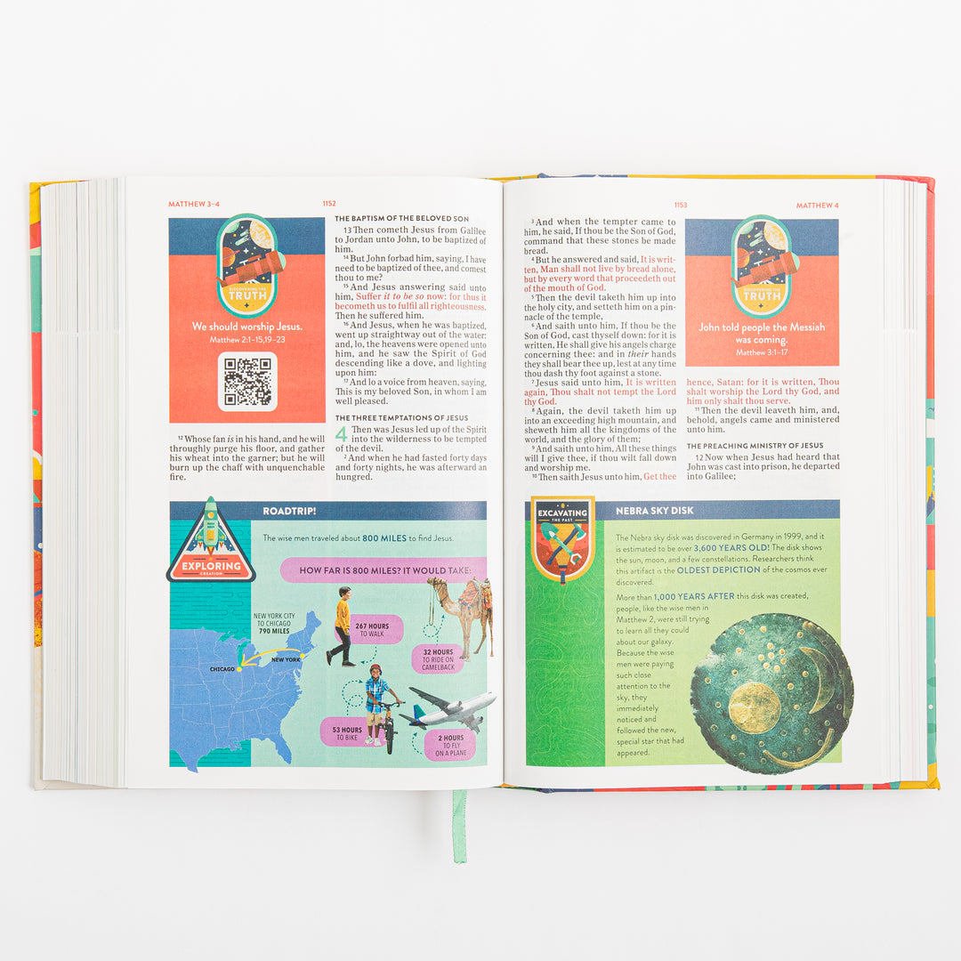 KJV Explorer Bible for Kids - Hardcover