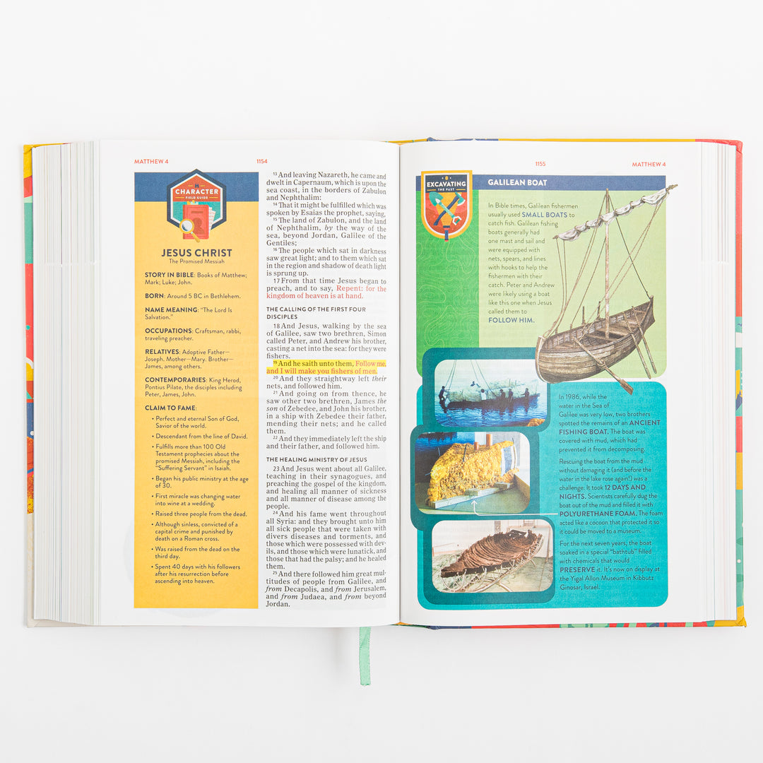 KJV Explorer Bible for Kids - Hardcover