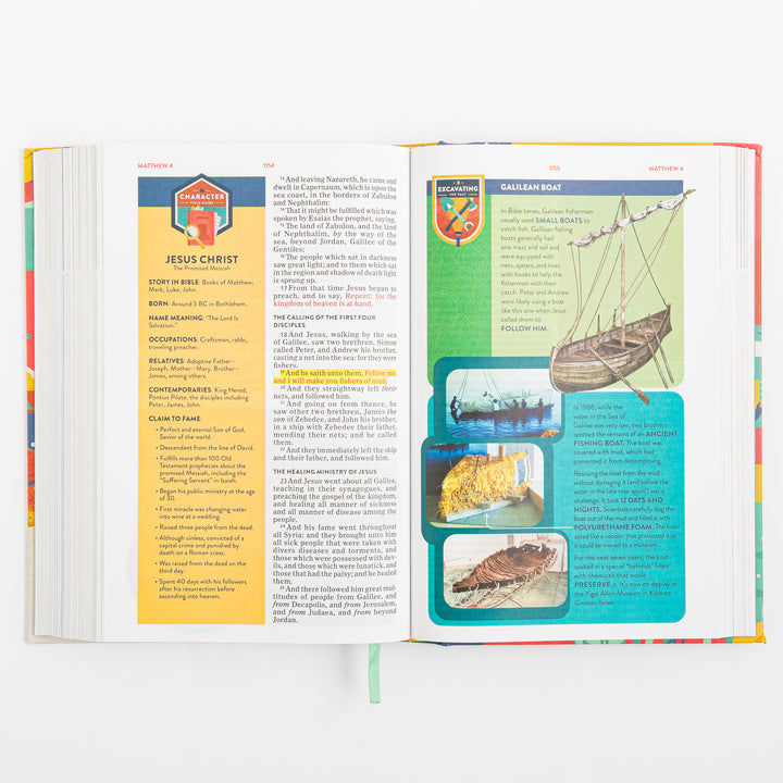 KJV Explorer Bible for Kids - Hardcover