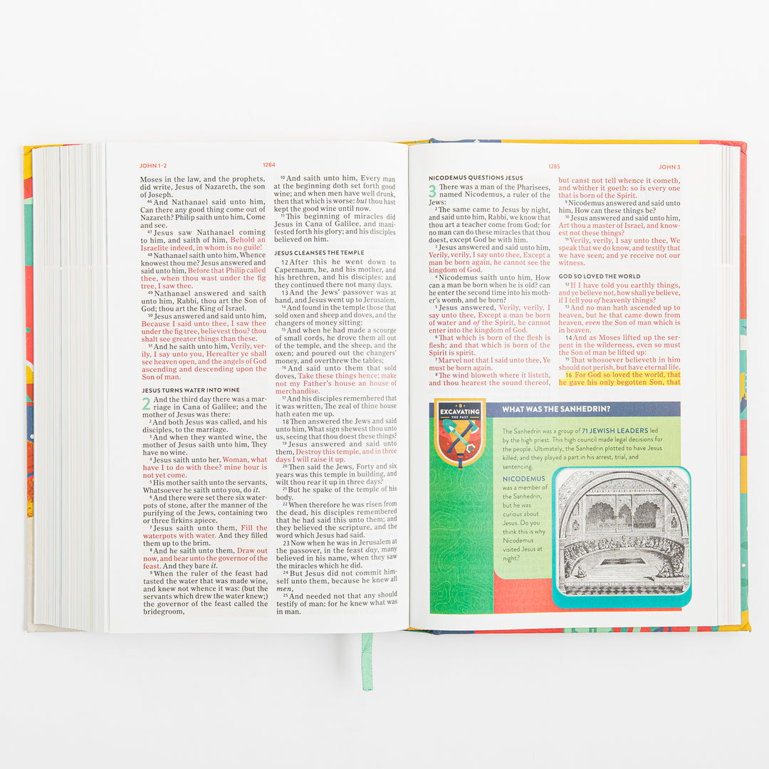 KJV Explorer Bible for Kids - Hardcover