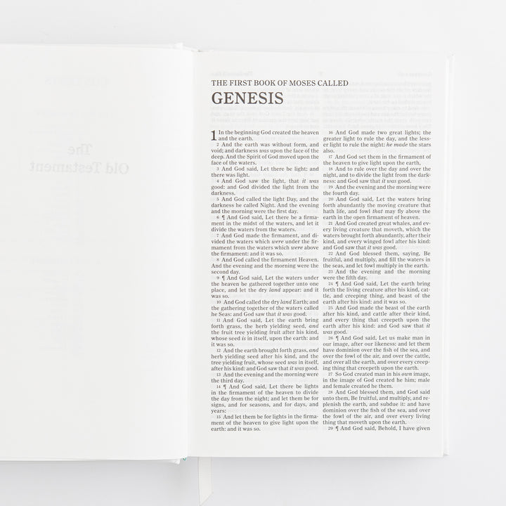 KJV Great and Small Bible, Hardcover