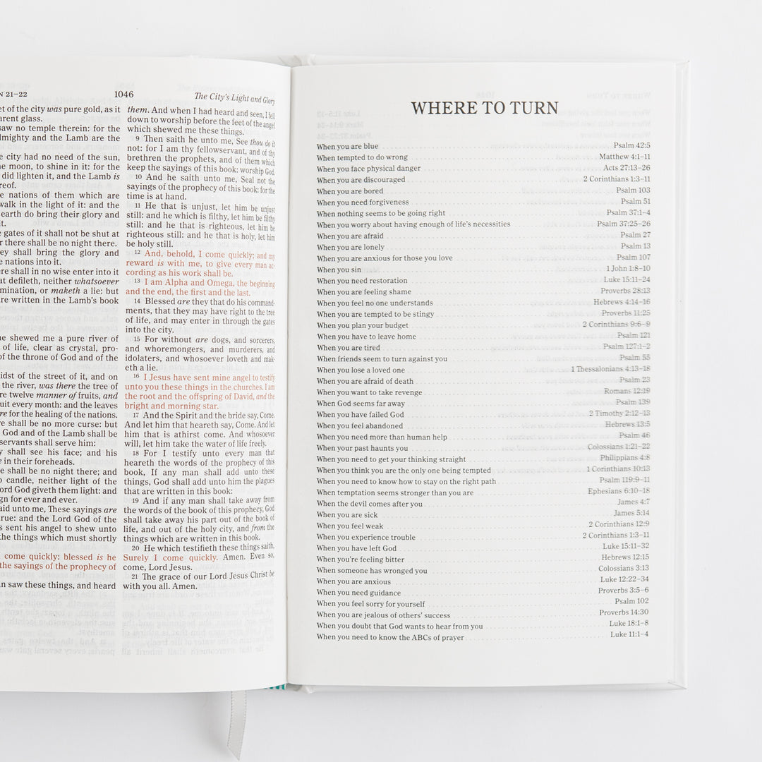 KJV Great and Small Bible, Hardcover
