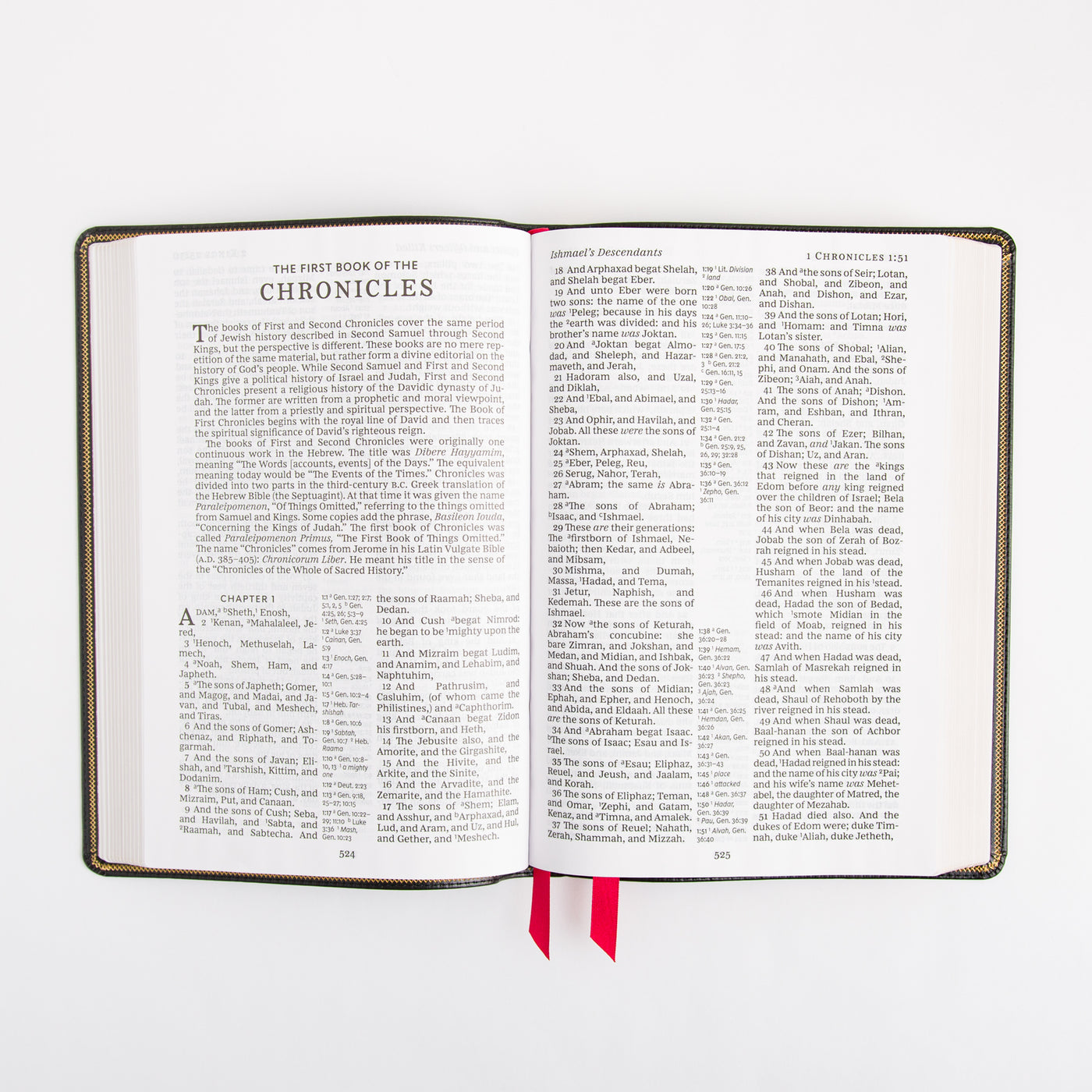 KJV Deluxe Reference Bible - Giant Print - Cross References - Red Letter - Deluxe Leathersoft - Black