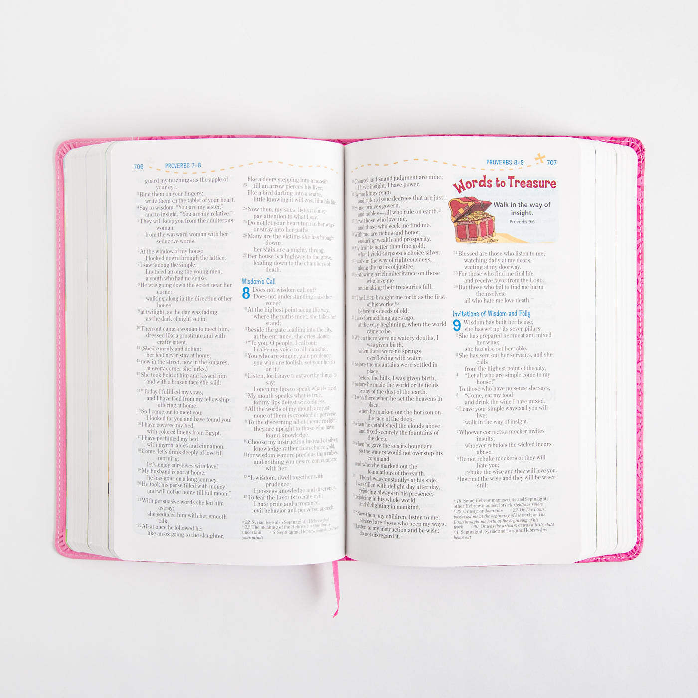 NIV Adventure Bible - Leathersoft - Pink - Full Color