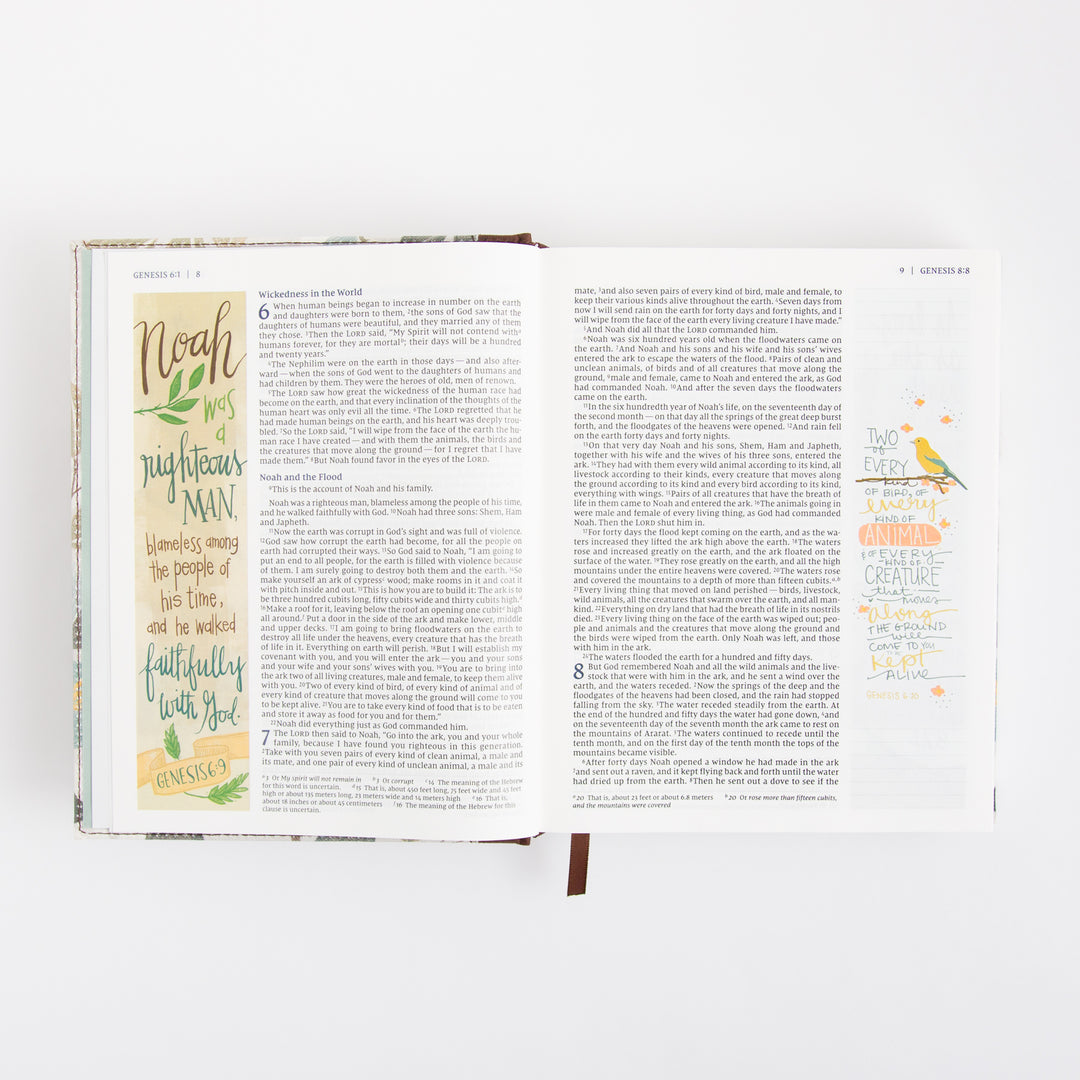 NIV Beautiful Word Bible for Women - Peel Stick Bible Tabs - Red Letter - Comfort Print