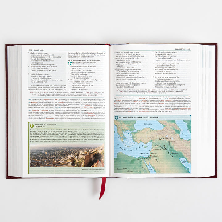 NKJV Study Bible - Full-Color, Red Letter - Hardcover, Comfort Print