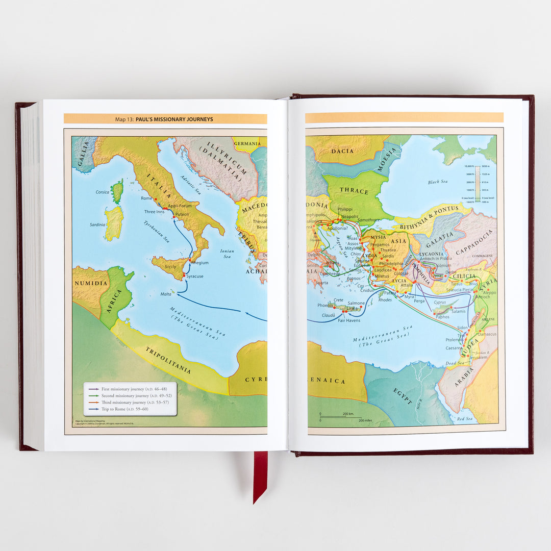 NKJV Study Bible - Full-Color, Red Letter - Hardcover, Comfort Print