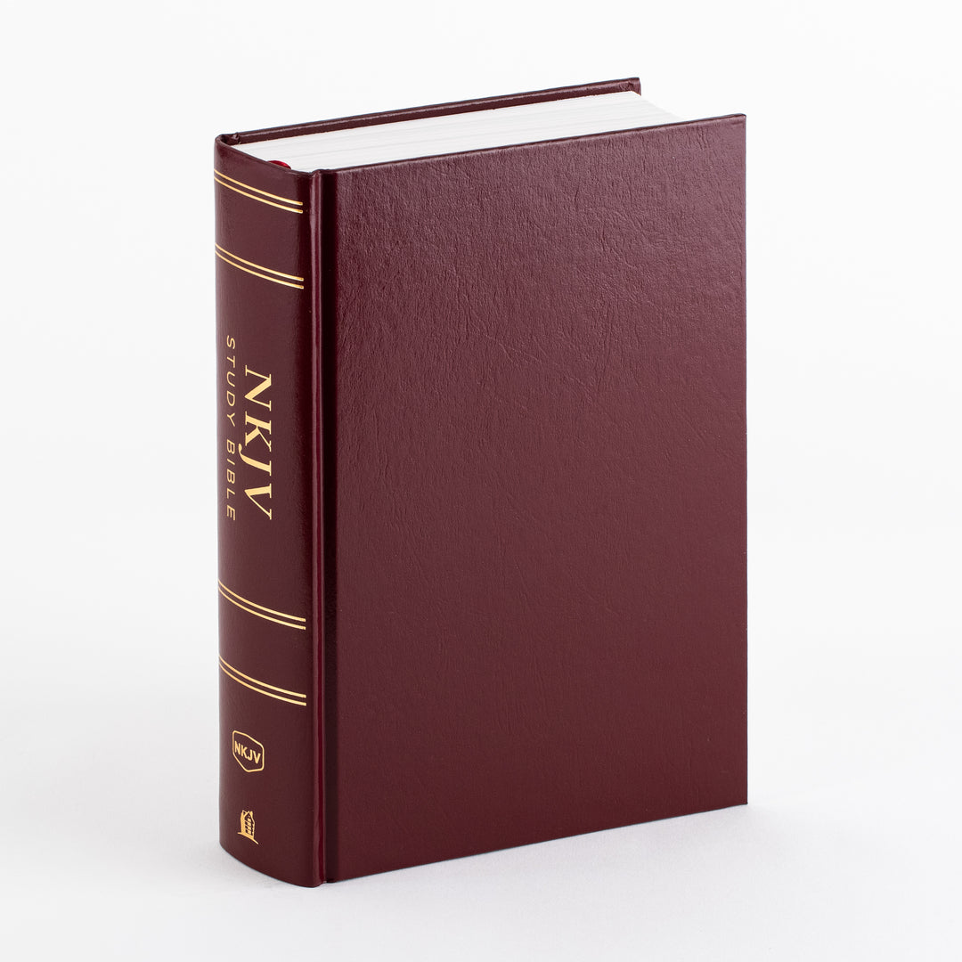 NKJV Study Bible - Full-Color, Red Letter - Hardcover, Comfort Print