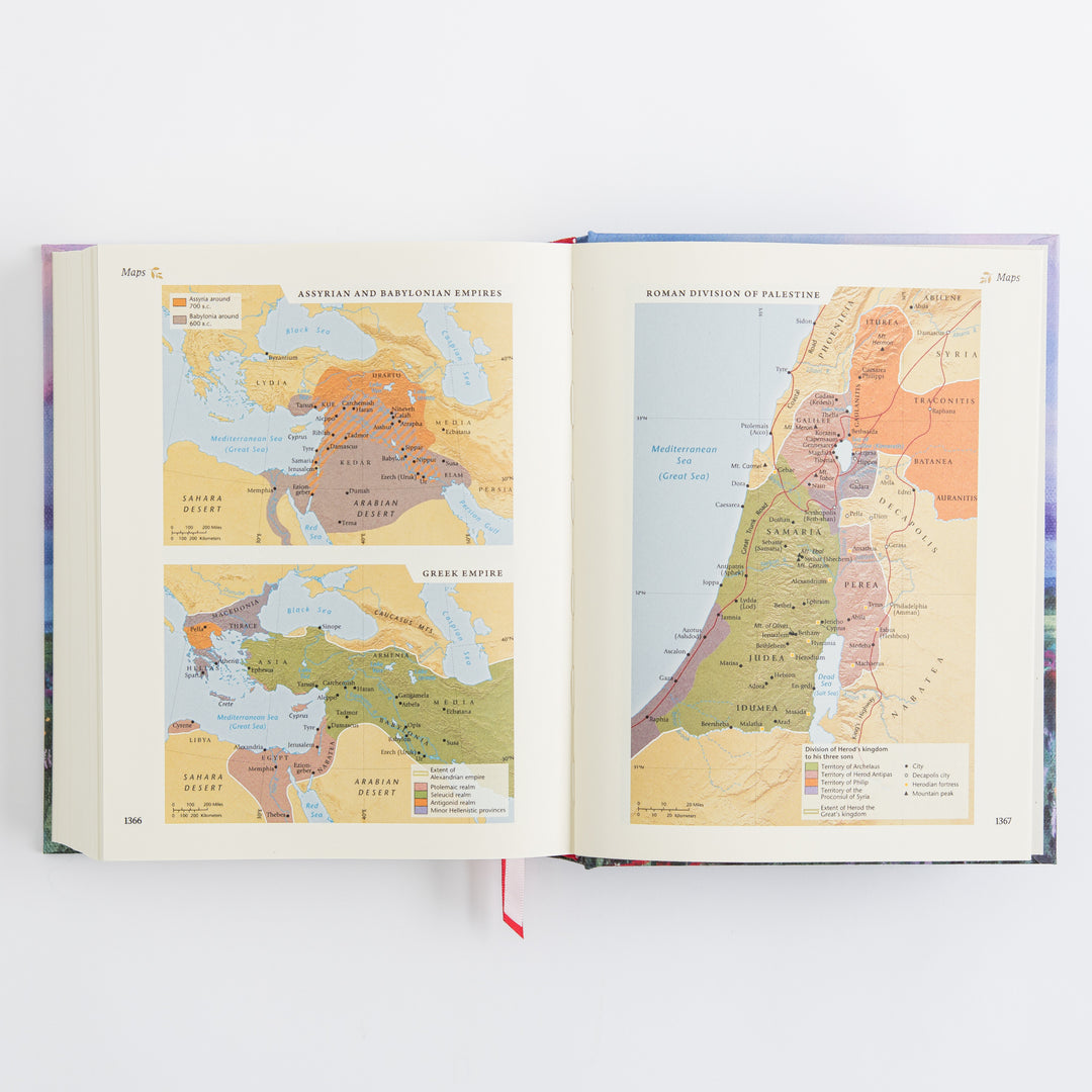 NLT Notetaking Bible - Cloth over Board, Cana