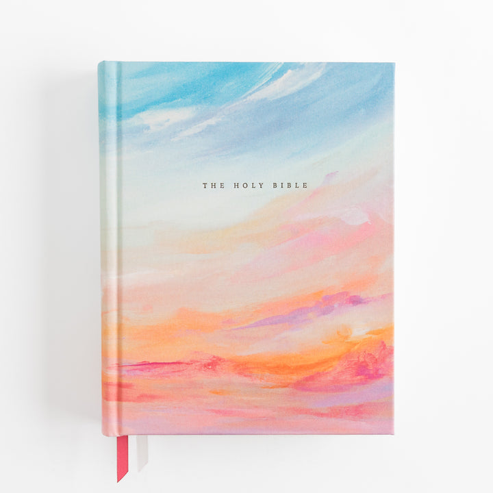 NLT Notetaking Bible - Cloth over Board, Rosemary Beach