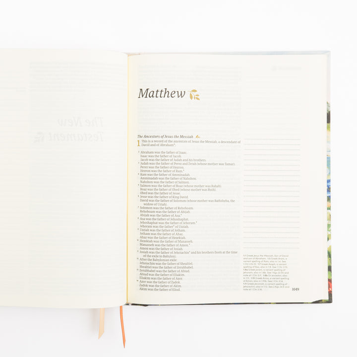 NLT Notetaking Bible - Coram Theme