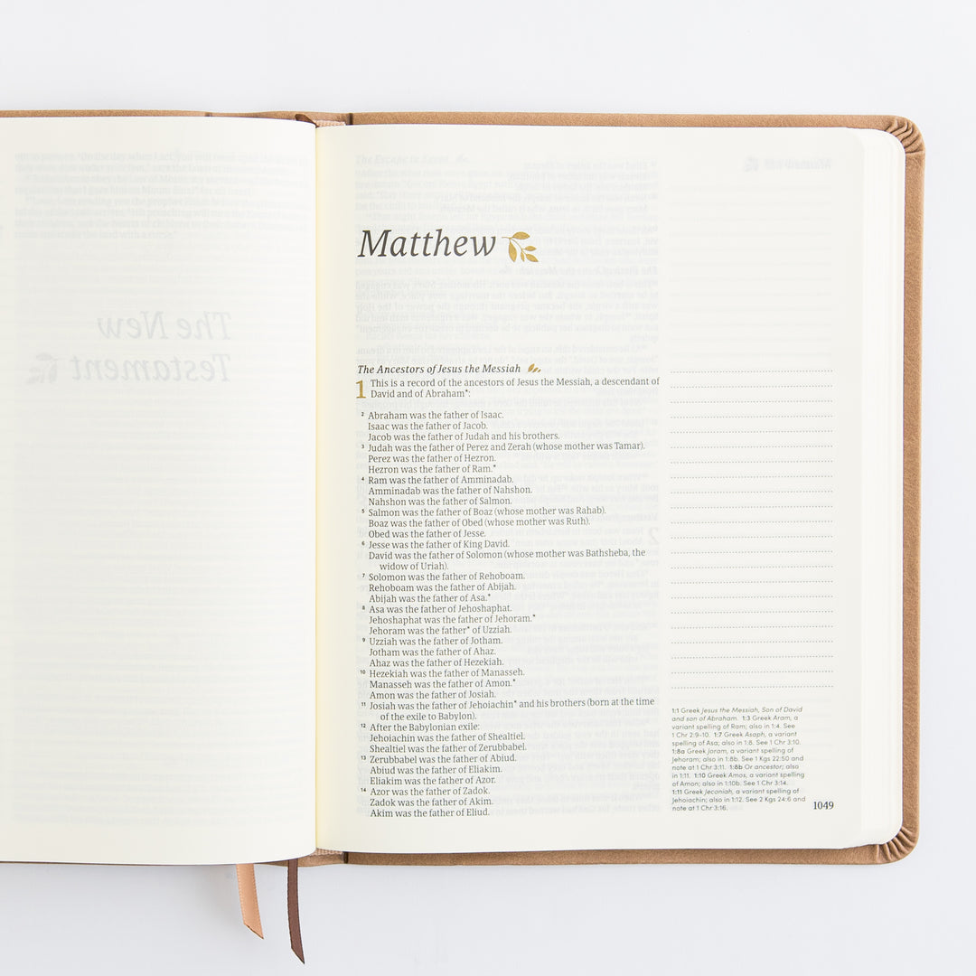 NLT Notetaking Bible: Galilee Theme