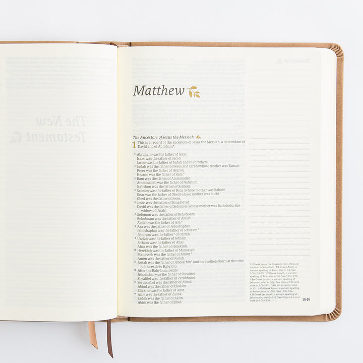 NLT Notetaking Bible: Galilee Theme