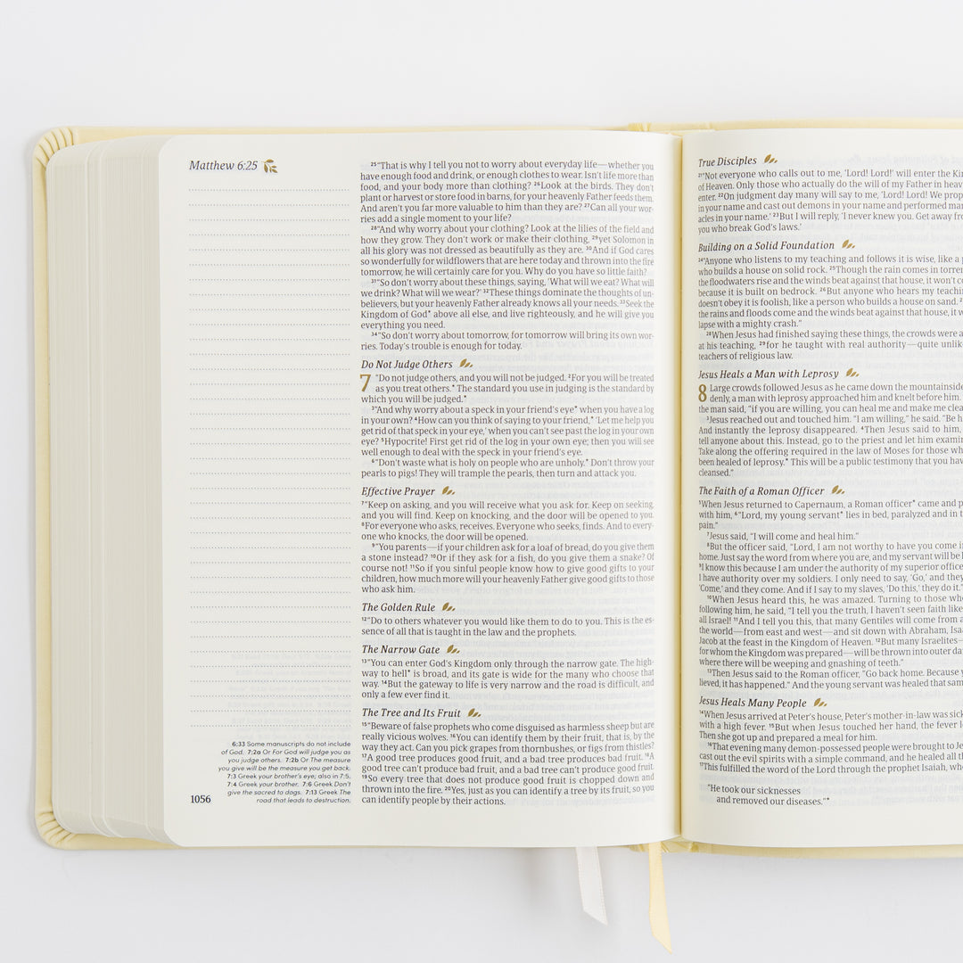 NLT Notetaking Bible - Leather-Like, Belfast