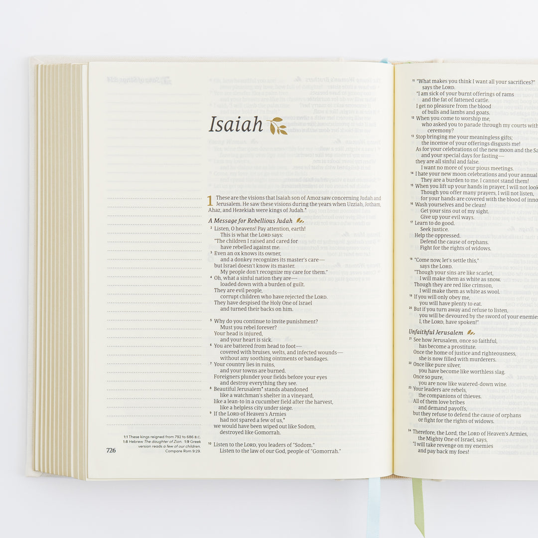 NLT Notetaking Bible: Lisbon Theme