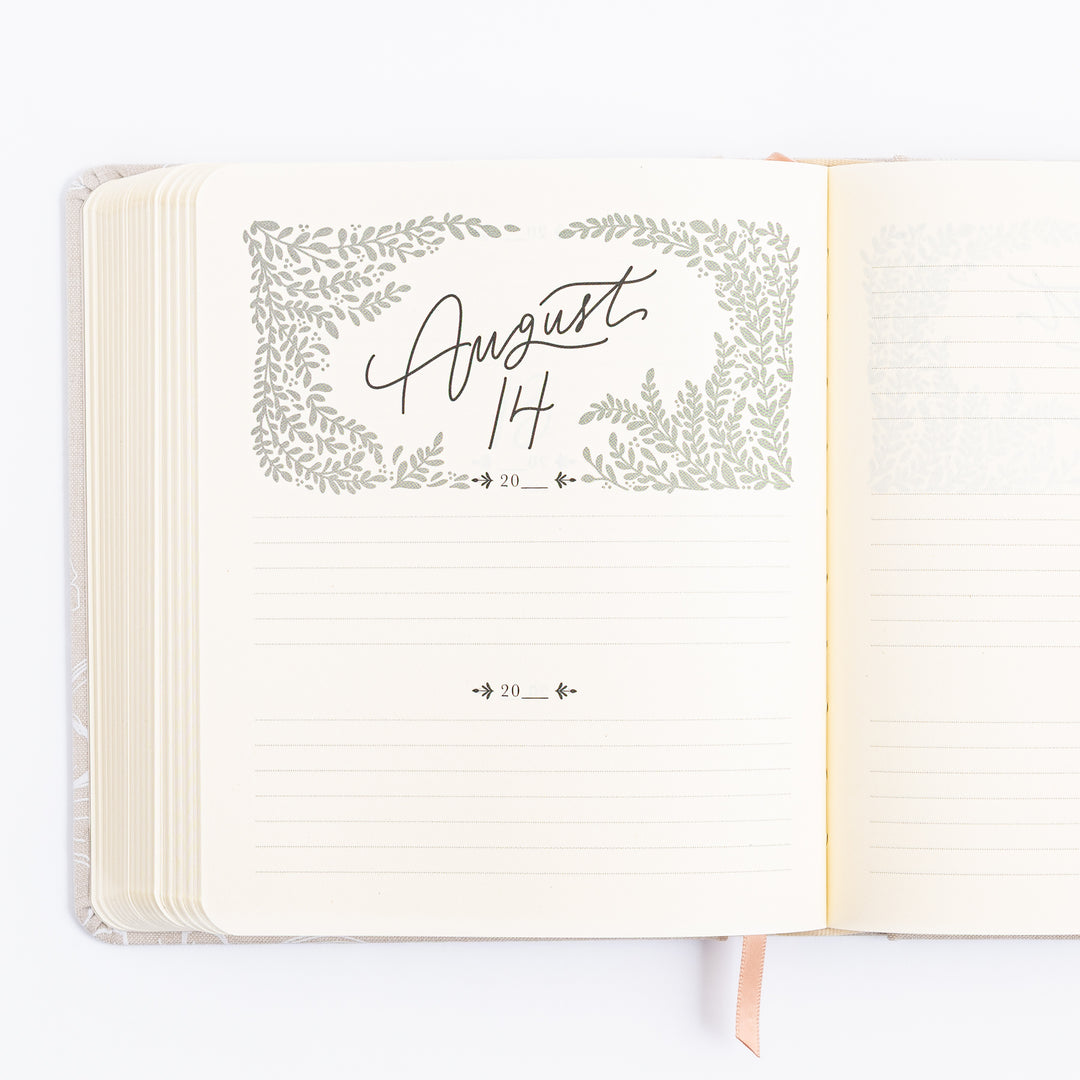 One Thing I Ask 5-Year Prayer Journal - Cordova Theme