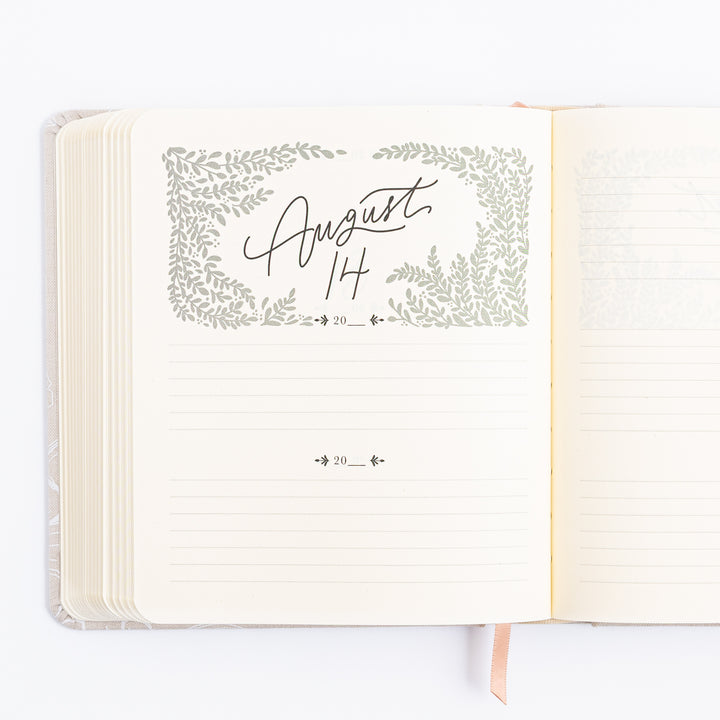 One Thing I Ask 5-Year Prayer Journal - Cordova Theme