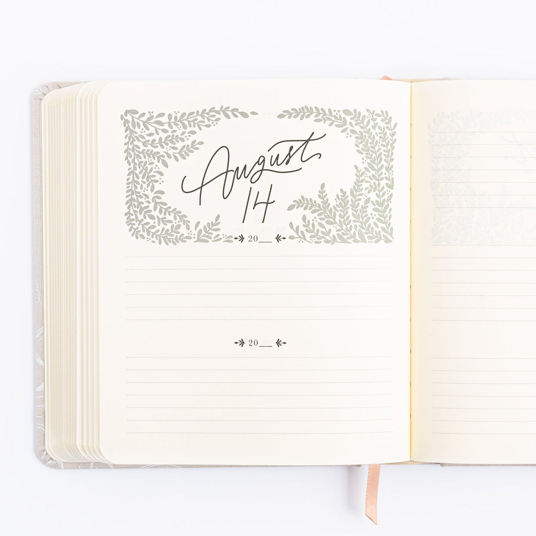 One Thing I Ask 5-Year Prayer Journal - Cordova Theme