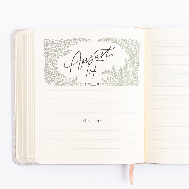 One Thing I Ask 5-Year Prayer Journal - Cordova Theme