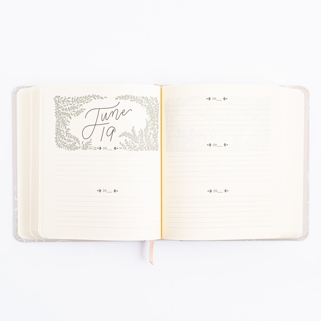 One Thing I Ask 5-Year Prayer Journal - Cordova Theme