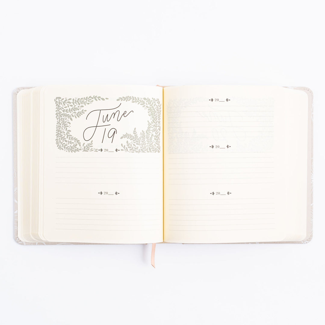 One Thing I Ask 5-Year Prayer Journal - Cordova Theme