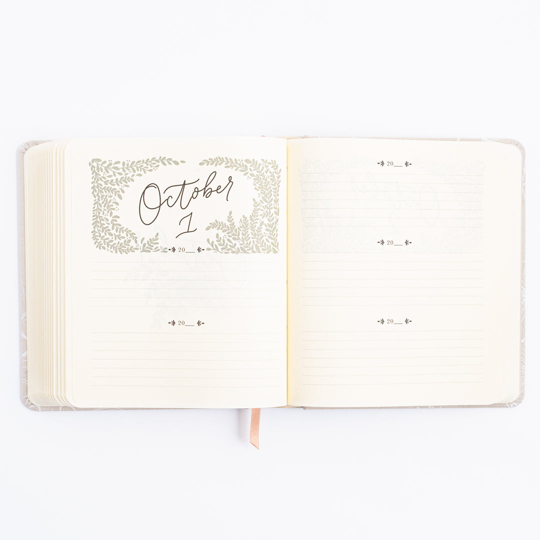 One Thing I Ask 5-Year Prayer Journal - Cordova Theme