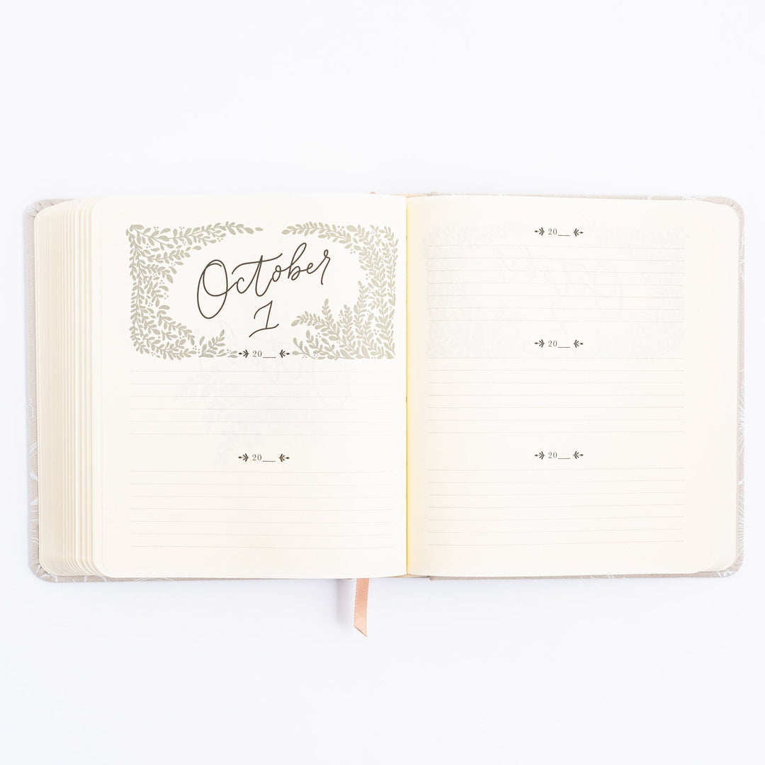 One Thing I Ask 5-Year Prayer Journal - Cordova Theme