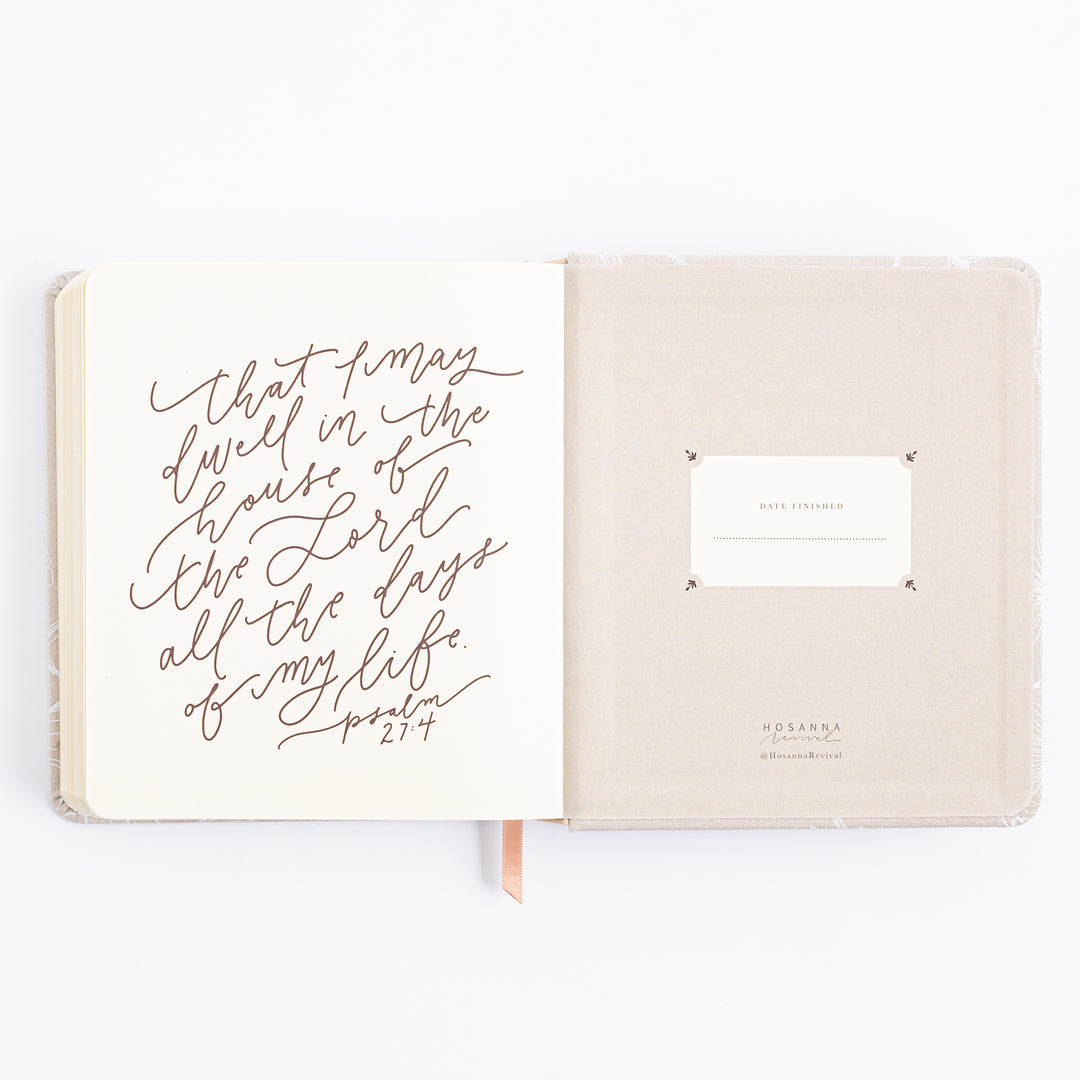 One Thing I Ask 5-Year Prayer Journal - Cordova Theme