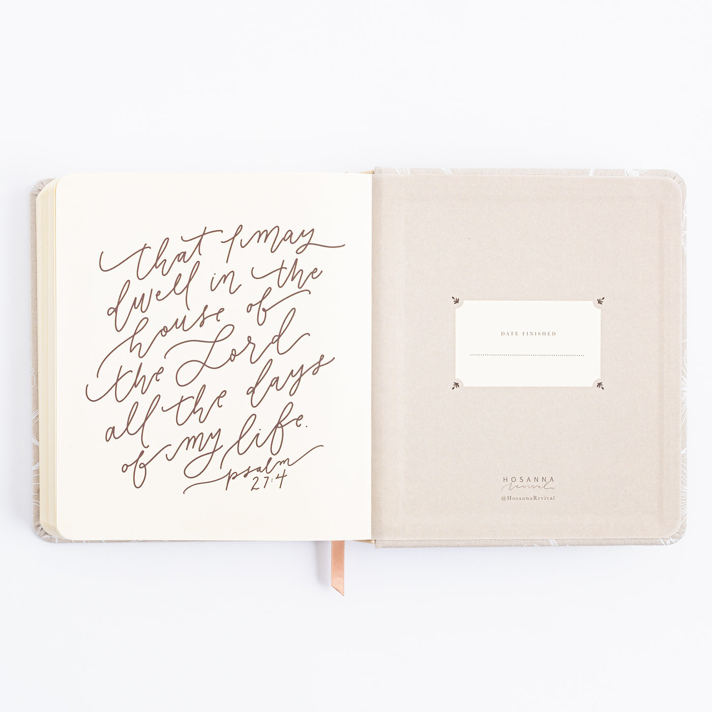 One Thing I Ask 5-Year Prayer Journal - Cordova Theme