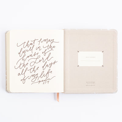 One Thing I Ask 5-Year Prayer Journal - Cordova Theme