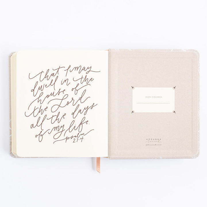 One Thing I Ask 5-Year Prayer Journal - Cordova Theme