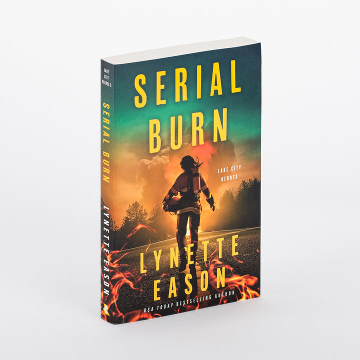 Angled 3/4 view of the paperback &