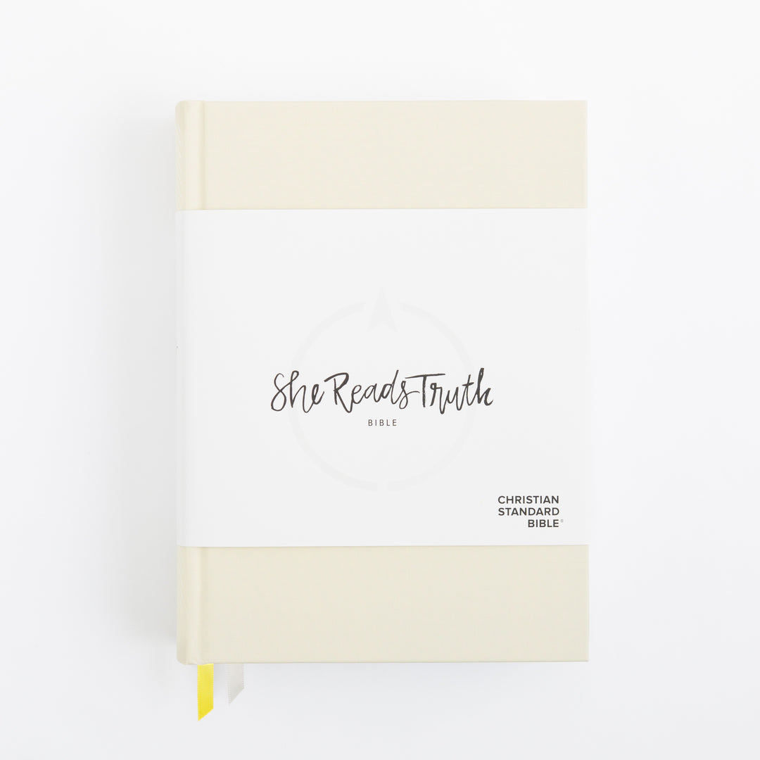 CSB She Reads Truth Bible - Hardcover - Cream