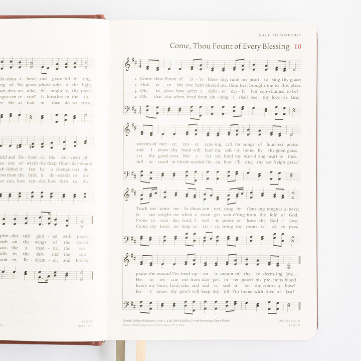 The Sing Hymnal, TruTone over Board, Brown