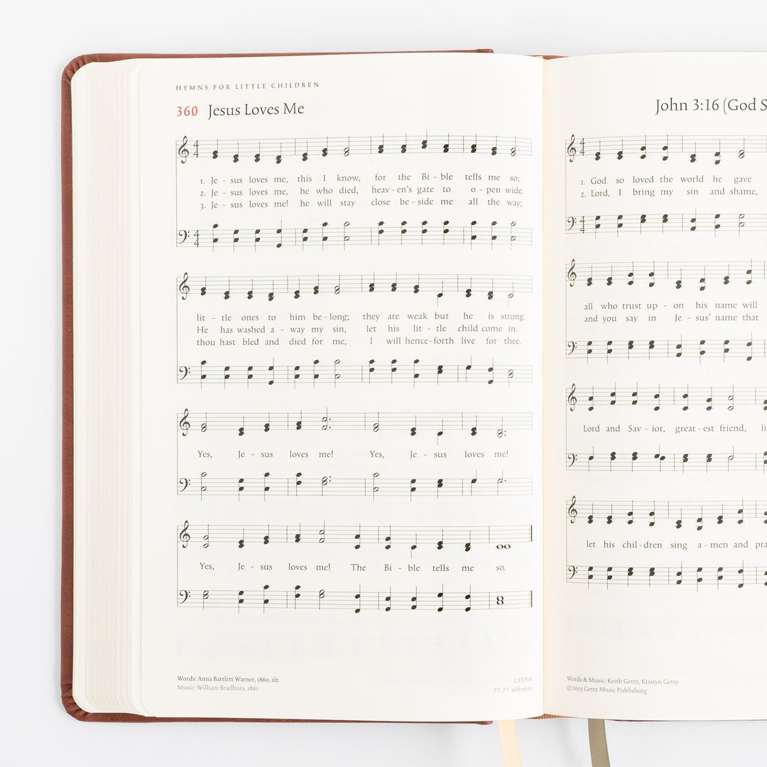 The Sing Hymnal, TruTone over Board, Brown