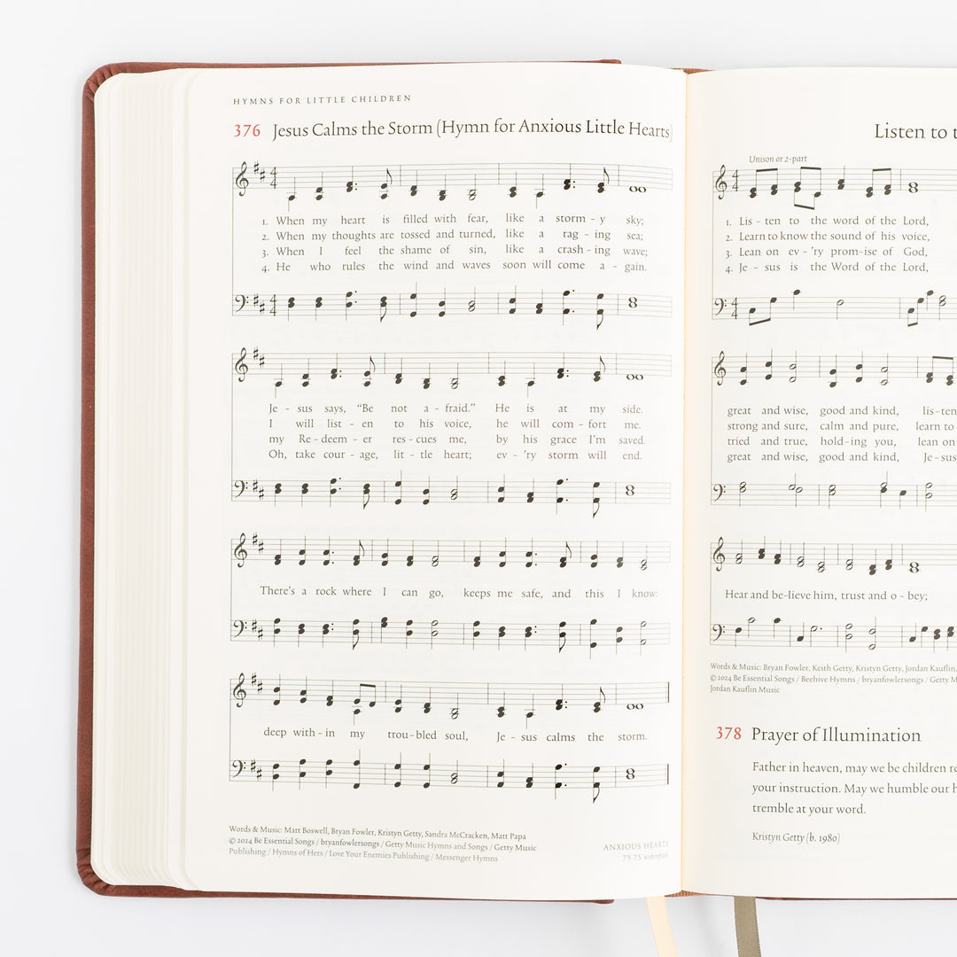 The Sing Hymnal, TruTone over Board, Brown