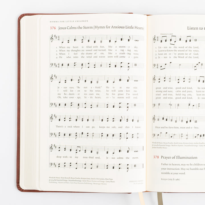 The Sing Hymnal, TruTone over Board, Brown