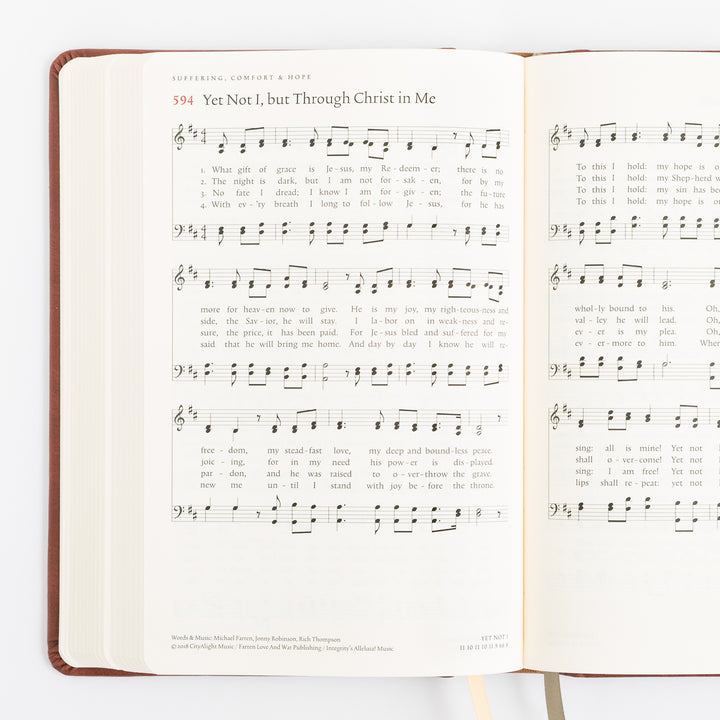 The Sing Hymnal, TruTone over Board, Brown