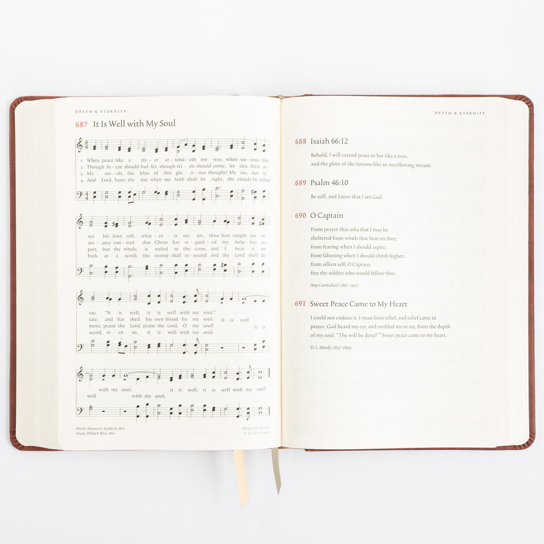 The Sing Hymnal, TruTone over Board, Brown