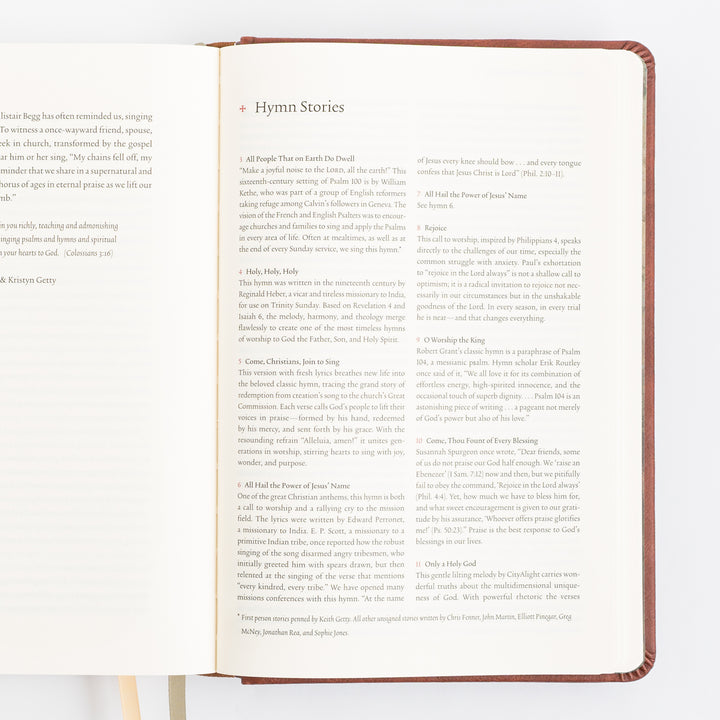 The Sing Hymnal, TruTone over Board, Brown