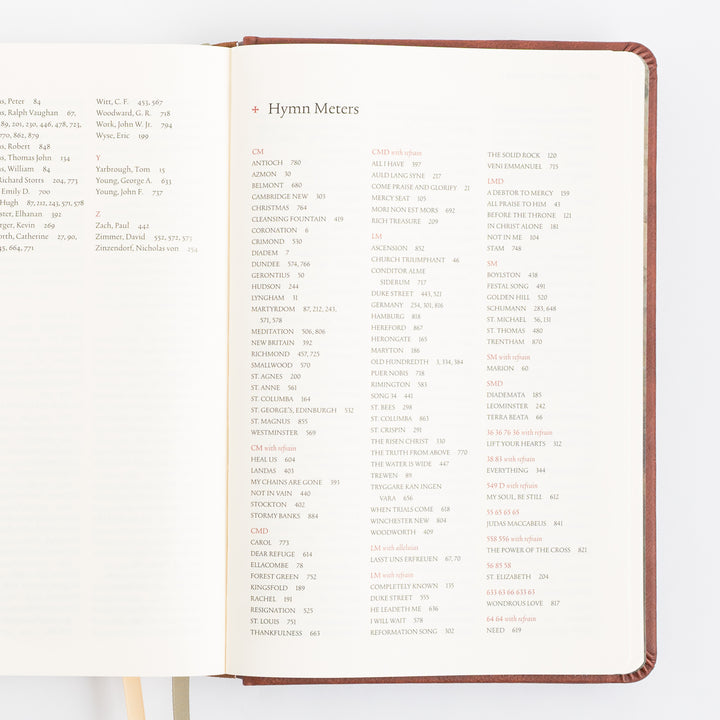 The Sing Hymnal, TruTone over Board, Brown