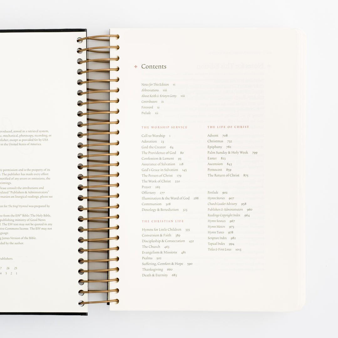 The Sing! Hymnal, Lay-Flat Edition with Chords