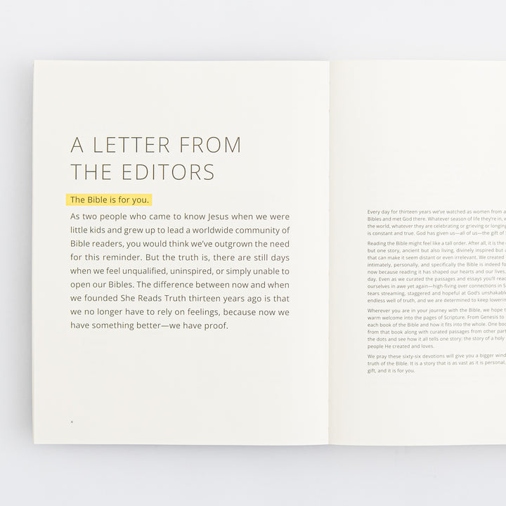 The Bible Is for You - A Devotional Journal Through the Bible