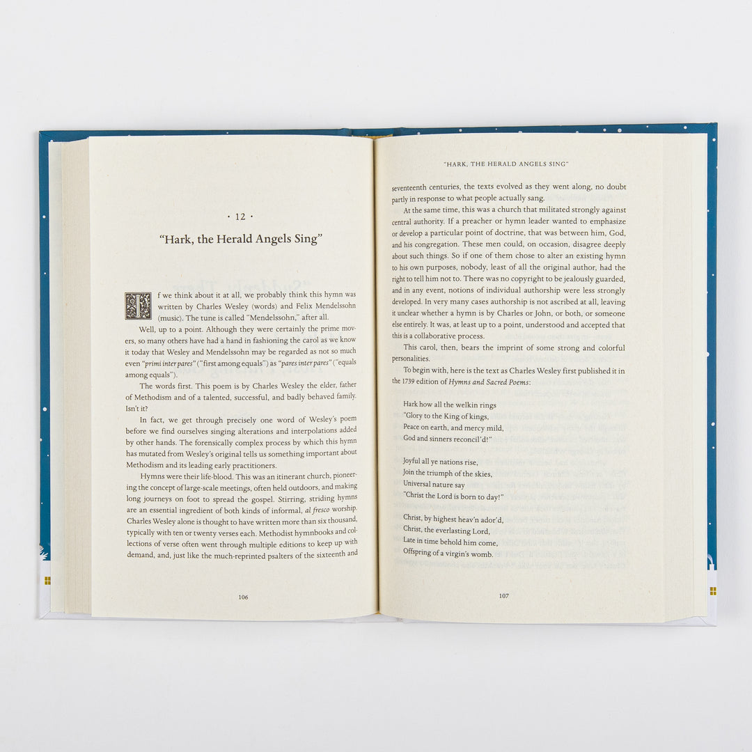 Open book spread from &