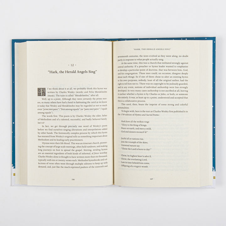 Open book spread from &