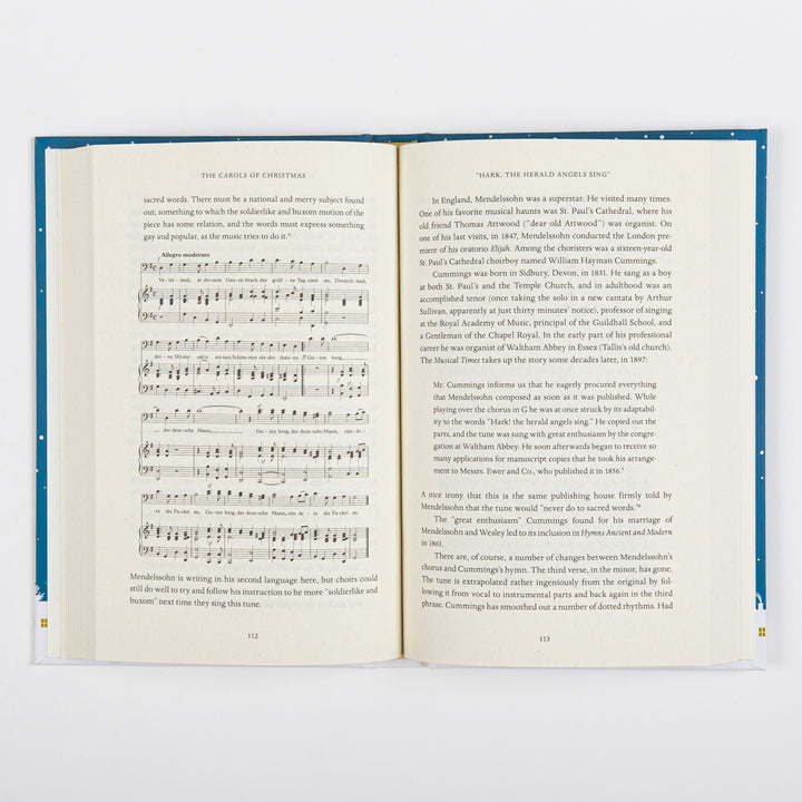 Open book spread from &