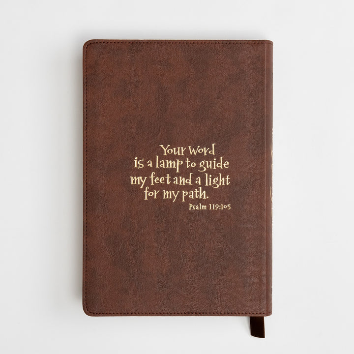 The Discovery Bible Faux Leather Brown